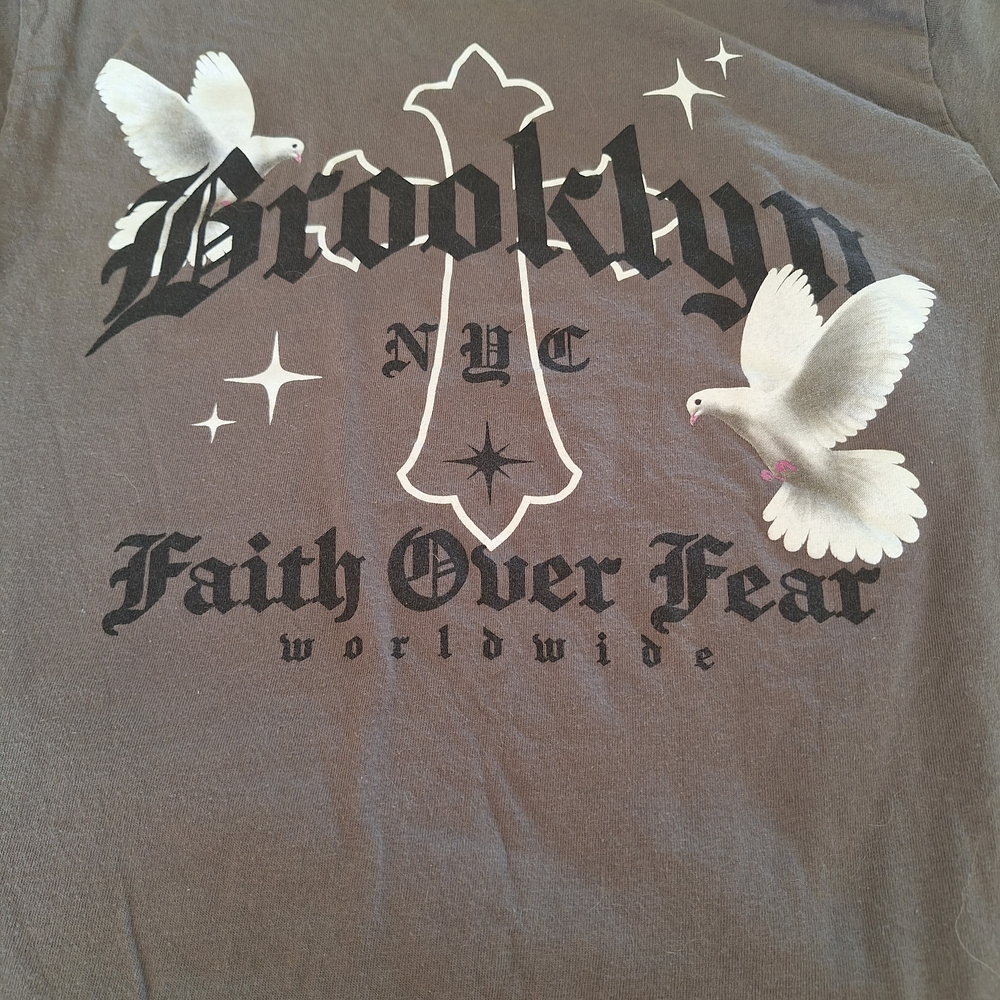 Brooklyn Graphic Tee - Gray
